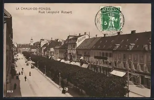 AK Chaux-de-Fonds, Rue Léopold Robert