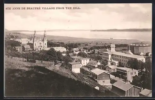 AK Ste Anne de Beaupré, Village from the Hill