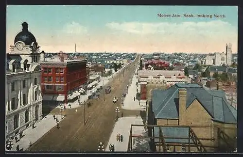 AK Moose Jaw, Panorama looking North