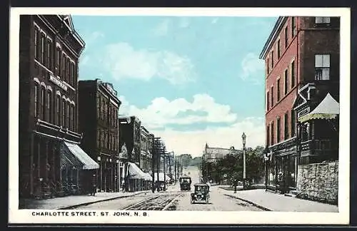 AK St. John, Charlotte Street