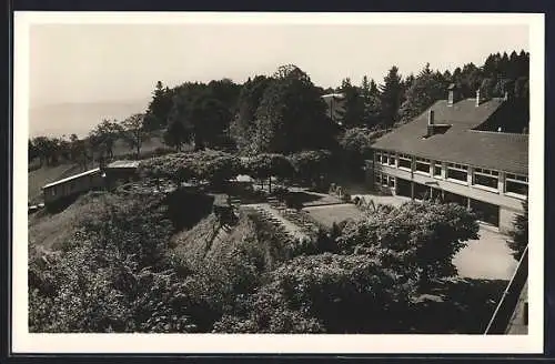 AK Gurten-Kulm ob Bern, Hotel-Restaurant mit Terrassen