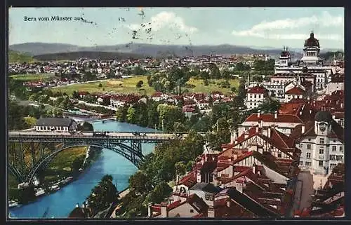 AK Bern, Blick vom Münster