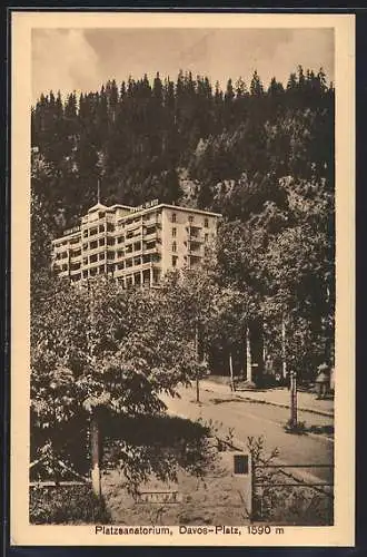 AK Davos-Platz, Platzsanatorium