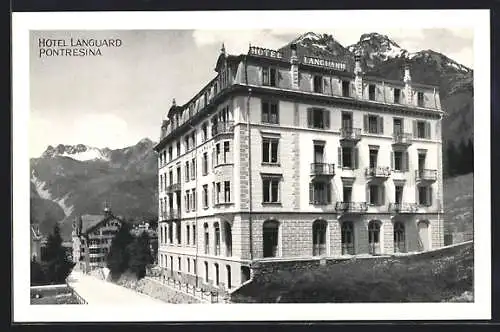 AK Pontresina / Oberengadin, Hotel Languard