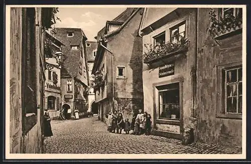 AK Würzburg, Partie in der Bärengasse