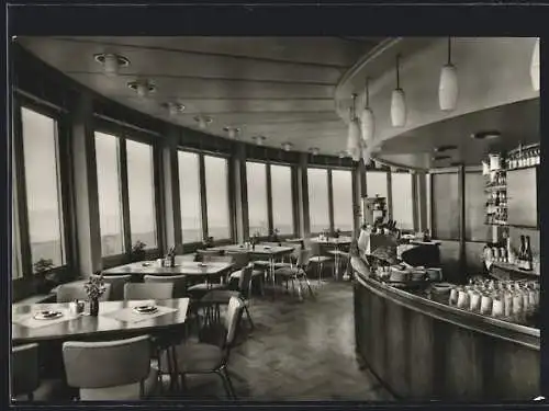 AK Kulpenberg, Fernsehturm, HOG-Turmcafe, Inneres