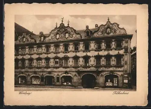 AK Würzburg, Partie am Falkenhaus