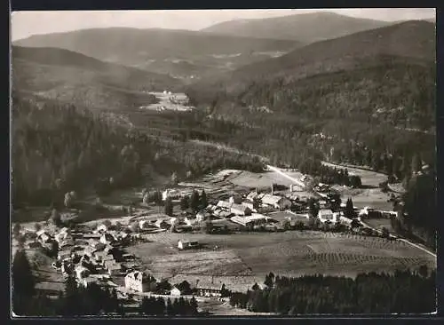 AK Regenhütte /Bayer. Wald, Ortsansicht am Fusse des Arber