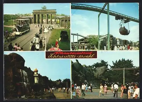 AK Brühl / Köln, Gondelbahn 1001 Nacht im Phantasialand