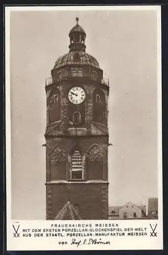 AK Meissen, Glockenturm der Frauenkirche