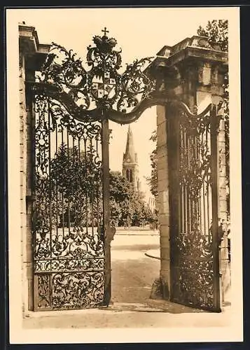 AK Würzburg, Osteingang am Hofgarten der Residenz