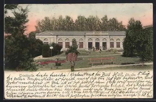 AK Bad Hall /Ob.-Oe., Trinkhalle