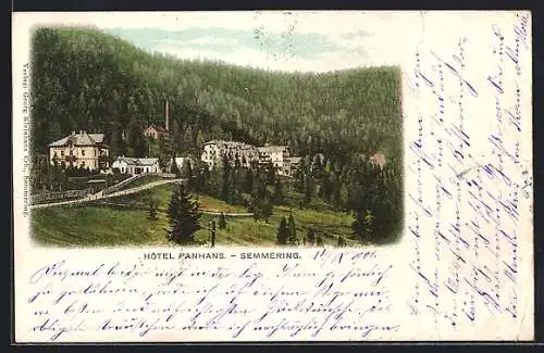 AK Semmering, Hotel Panhans