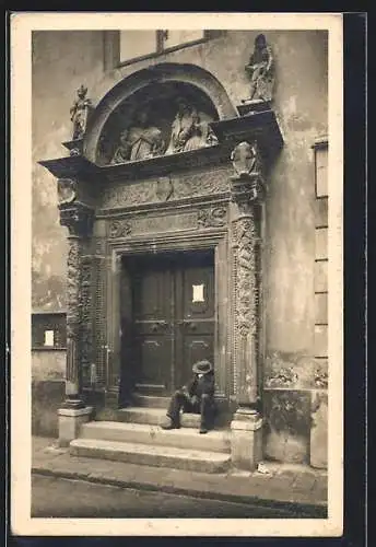 AK Alt-Wien, Portal an der Salvator-Kapelle
