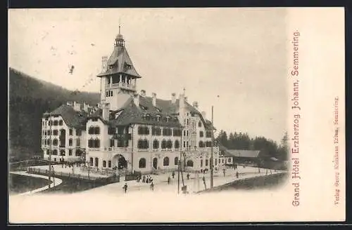 AK Semmering, Grand Hotel Erzherzog Johann