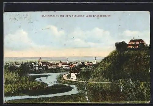 AK Radkersburg, Radkersburg mit Schloss Ober-Radkersburg