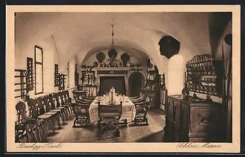 AK Brixlegg, Schloss Matzen, Innenansicht