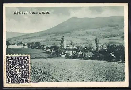 AK Ysper /N.-Oe., Teilansicht mit Ostrong