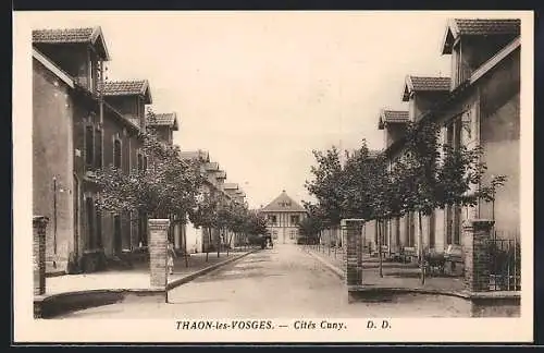AK Thaon-les-Vosges, Cités Cuny