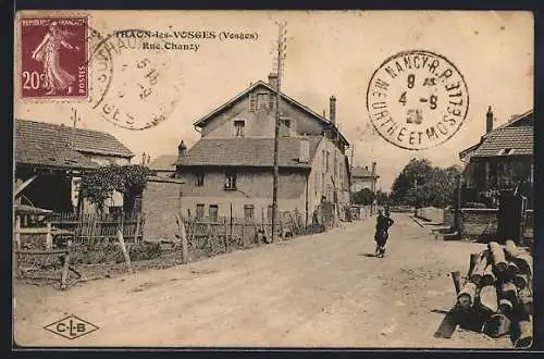 AK Thaon-les-Vosges, Rue Chanzy