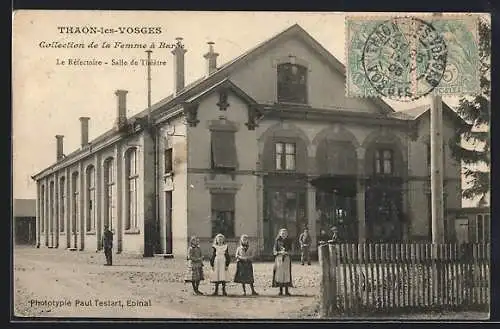 AK Thaon-les-Vosges, Le Réfectoire, Salle de Théatre