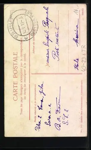 AK Constantinople, Porteur d`eau