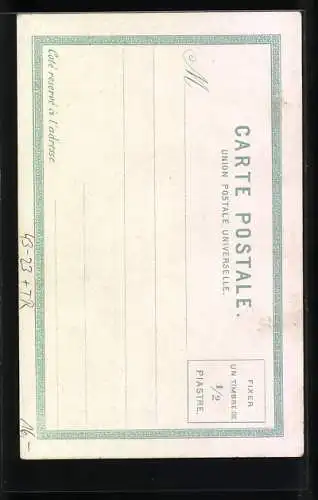 AK Constantinople, Marchand de dattes