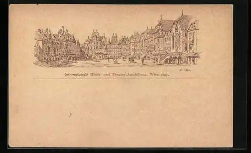 AK Wien, Internationale Musik- u. Theater-Ausstellung 1892, Altwien