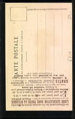 Künstler-AK Liège, Exposition Universelle et Internationale 1905, La Republique Francaise