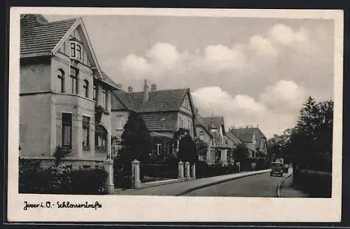 AK Jever i. O., Partie in der Schlosserstrasse