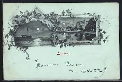 Mondschein-AK Leiden, Kweekschool voor Zeevaart, Noord Zee