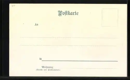 AK Wolfgang Amadeus Mozart, Profil, Geburtshaus