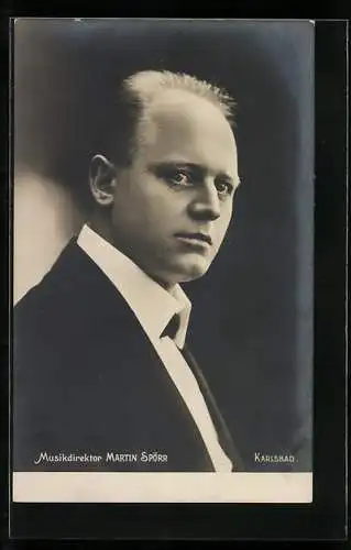 AK Karlsbad, Musikdirektor Martin Spörr