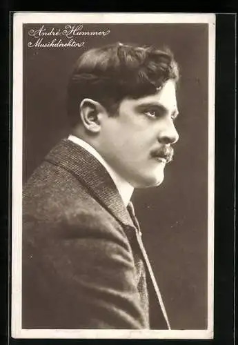 AK Portrait von André Hummer, Musikdirektor