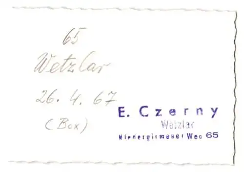 4 Fotografien E. Czerny, Wetzlar, Ansicht Wetzlar, Eisenbahn Personenzug Deutsche Bahn Lokomotive Nr. 01 123 im Bahnhof