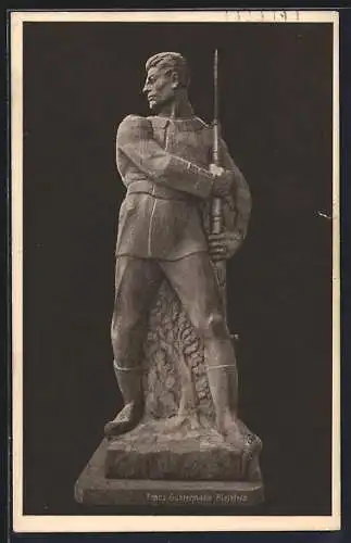 AK Bielefeld, Feldgrauer 1915, von Franz Guntermann