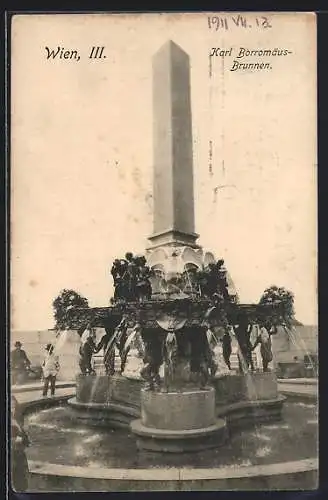 AK Wien, Karl Borromäus-Brunnen