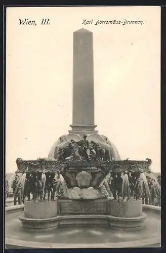 AK Wien, Karl Borromäus-Brunnen