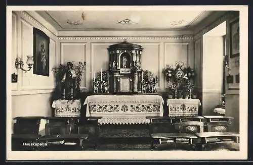 AK Wien, Lehr- u. Erziehungsanstalt der christl. Schulbrüder Johanneum, Erdbergstrasse 43, Hauskapelle
