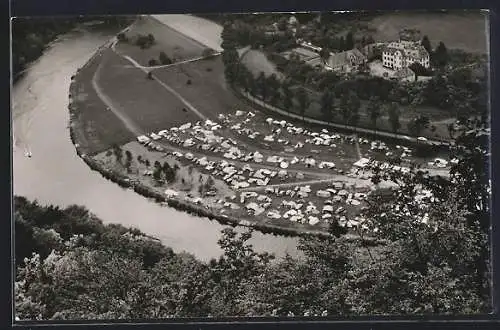 AK Obernhof /Lahn, Internat. Campingplatz Schloss Langenau