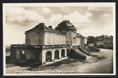 AK Stuttgart, Schloss Solitude und Hotel