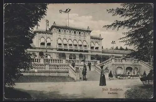 AK Bad Nauheim, Partie am Kurhaus