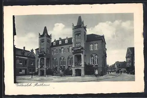 AK Gütersloh, Partie am Rathaus