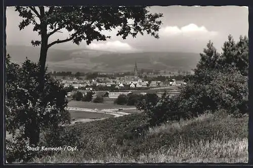 AK Kemnath / Opf., Waldpartie mit Panoramablick