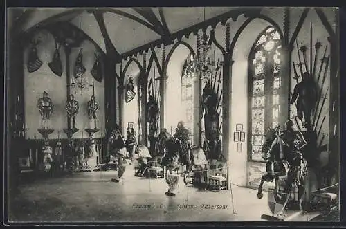AK Erbach i. O., Schloss, Rittersaal