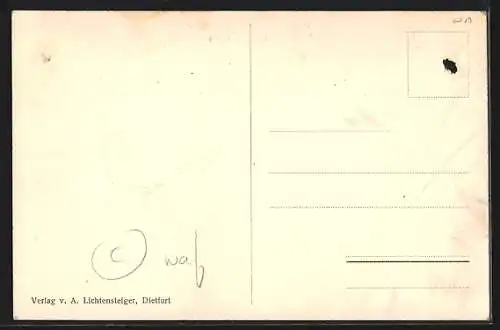 AK Wattwil, Gasthaus und Bäckerei Schmidberg