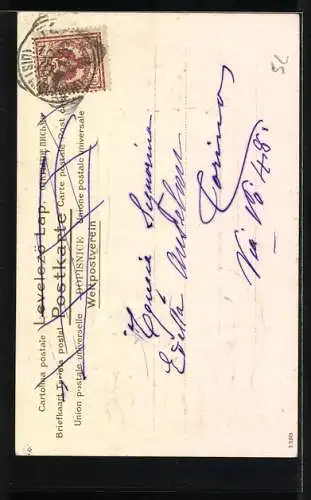 Präge-AK Kinder an Neujahr enthüllen das erste Kalenderblatt