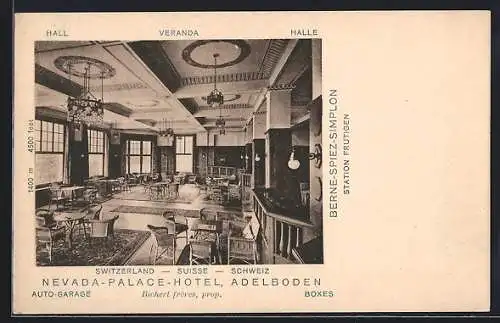 AK Adelboden, Nevada-Palace-Hotel, Richert fréres, prop.