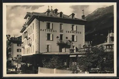 AK Zermatt, Hotel National Terminus