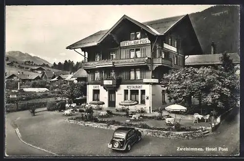 AK Zweisimmen, Hotel Post